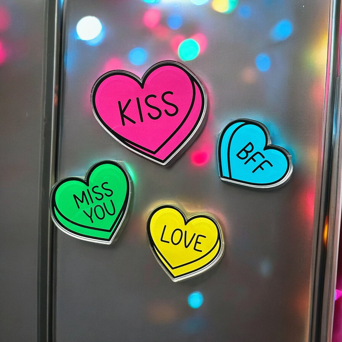 Zap! Creatives Clear Acrylic Magnets