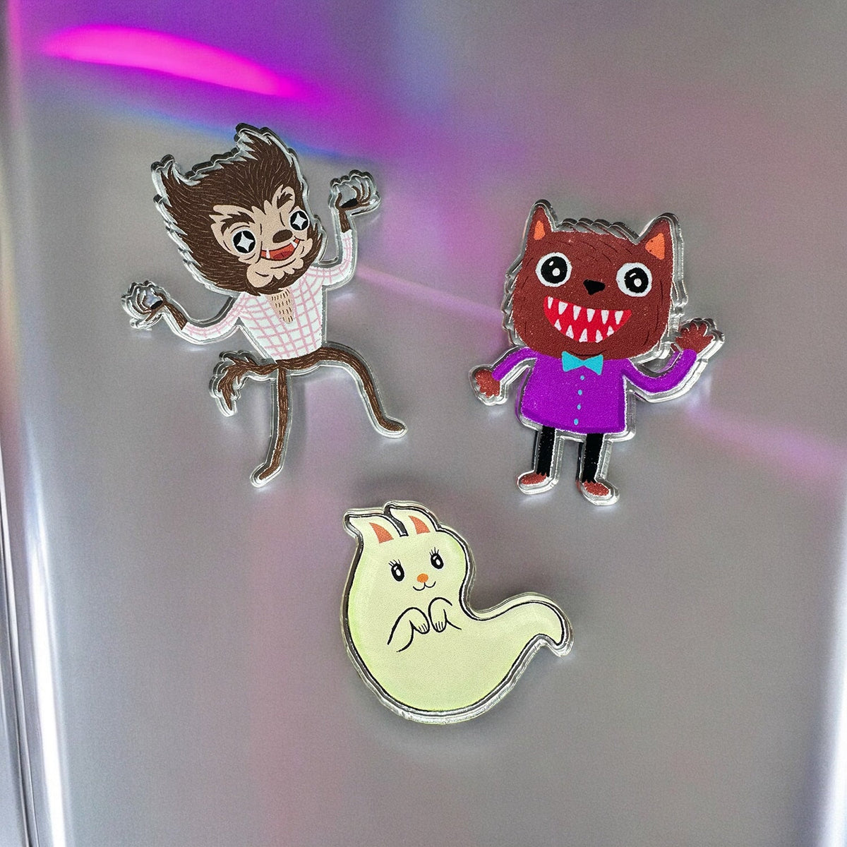 Zap! Creatives Clear Acrylic Magnets