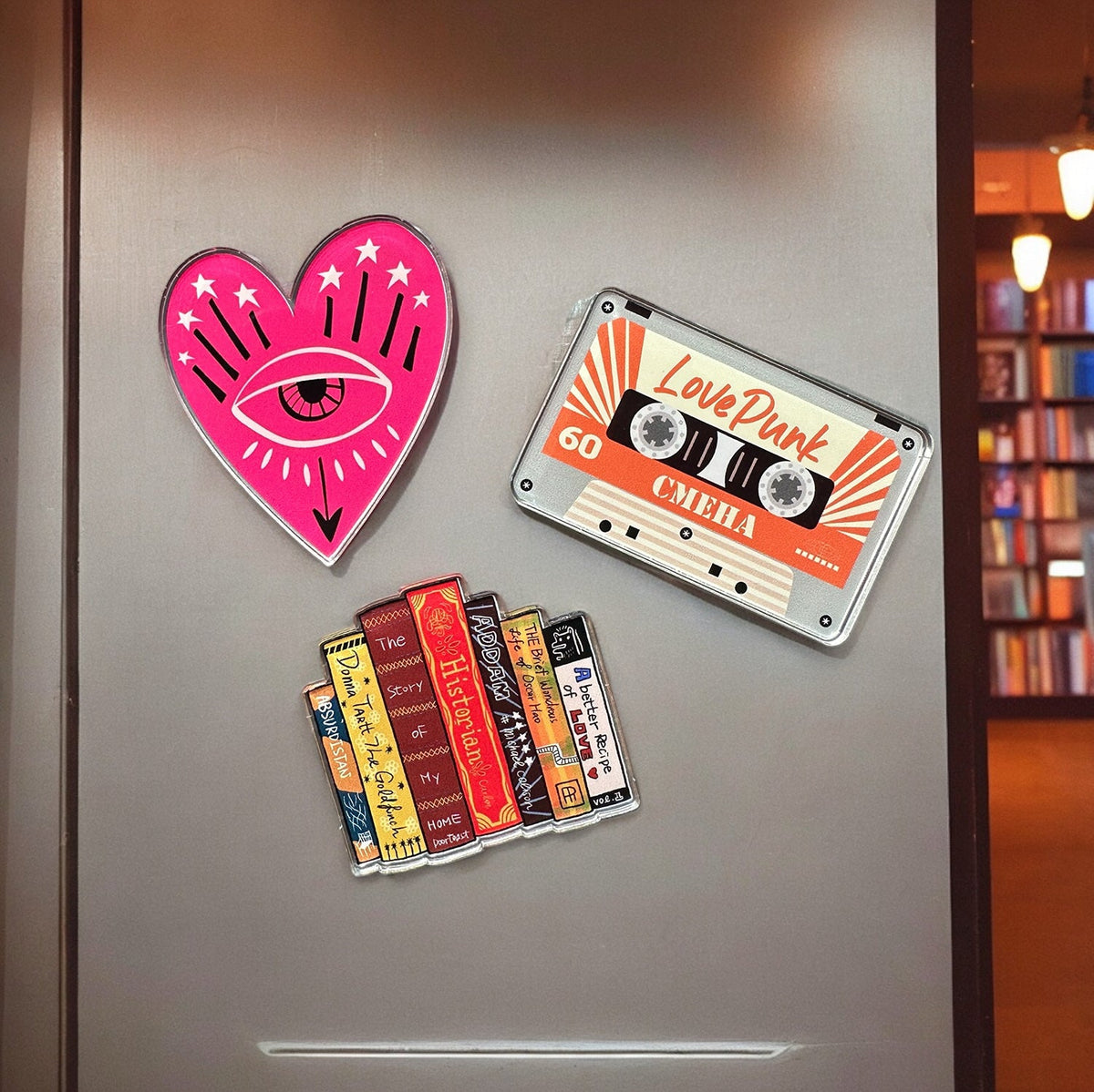 Zap! Creatives Clear Acrylic Magnets