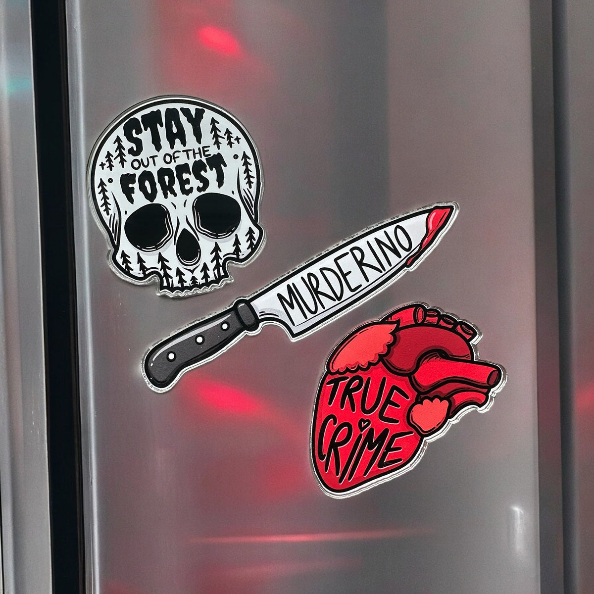 Zap! Creatives Clear Acrylic Magnets
