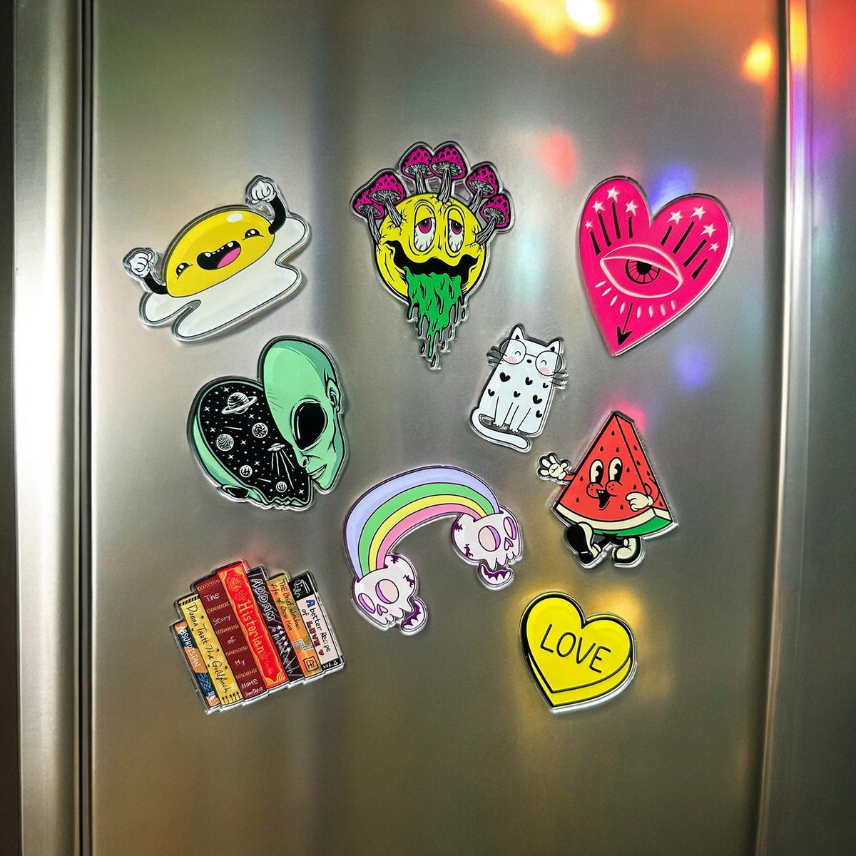 Zap! Creatives Clear Acrylic Magnets