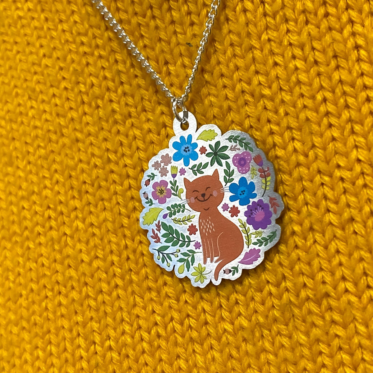 Zap! Creatives Printed Metal Necklace Charms