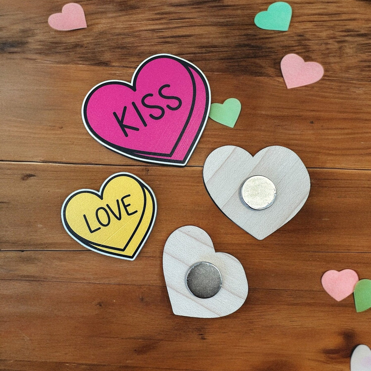 Zap! Creatives Wood Magnets