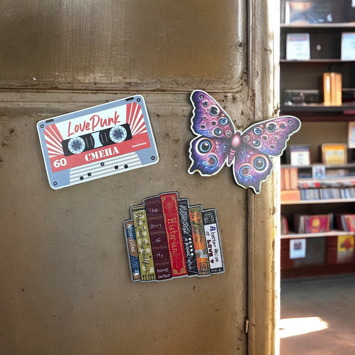Zap! Creatives Wood Magnets