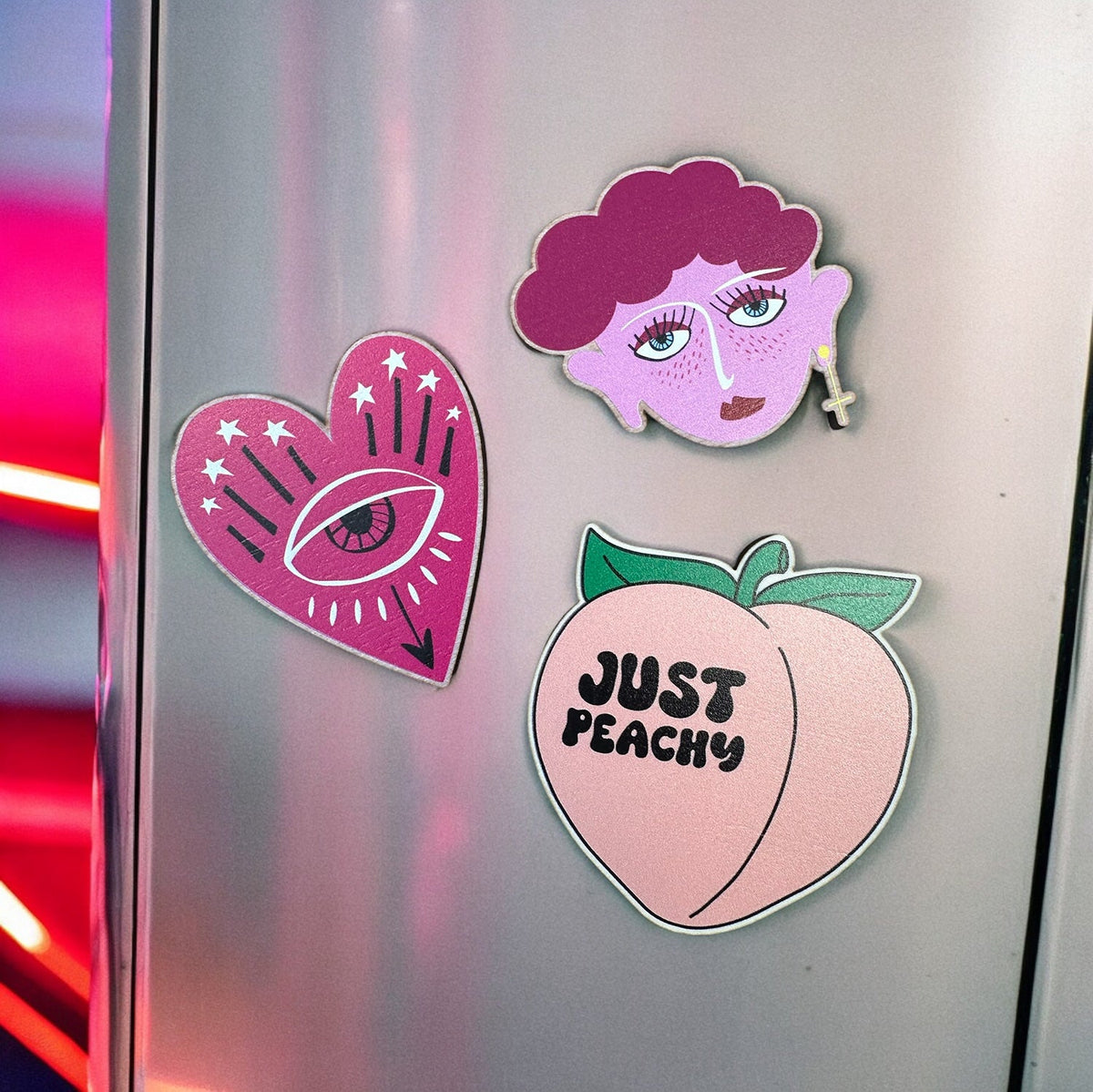 Zap! Creatives Wood Magnets