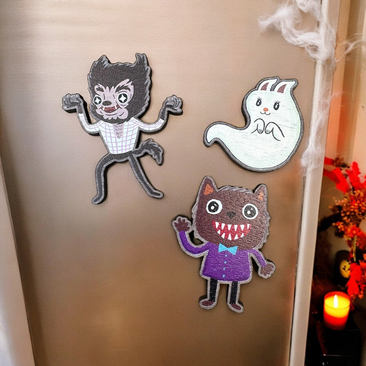 Zap! Creatives Wood Magnets