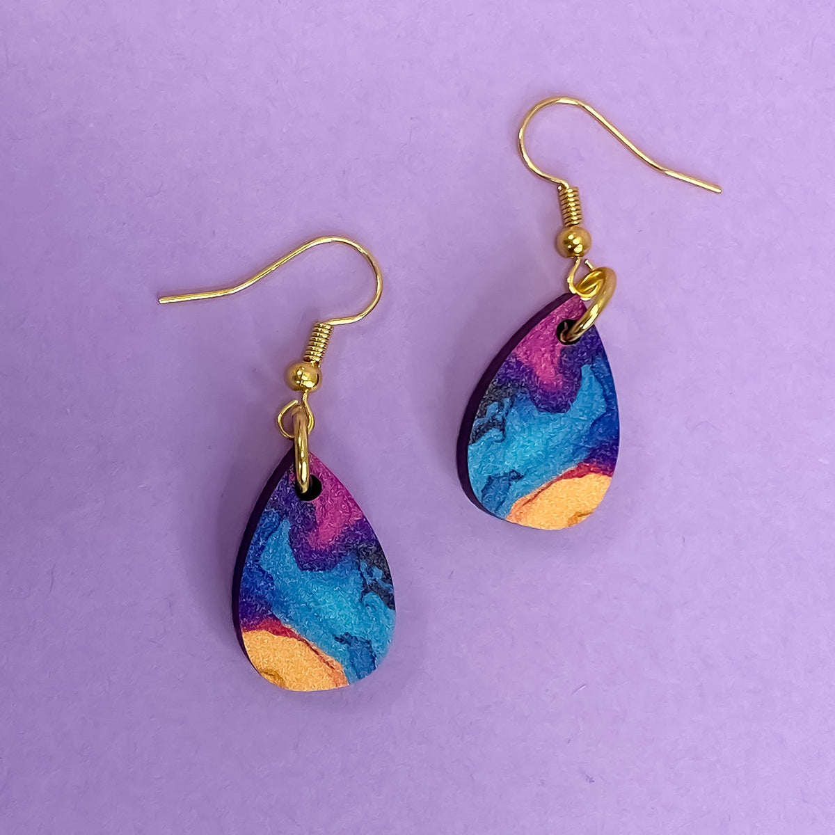 Zap! Creatives Wooden Earring Charms - 20 Pairs