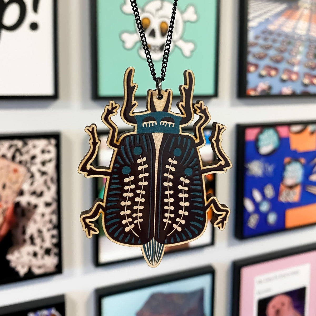 Zap! Creatives Wooden Necklace Charms