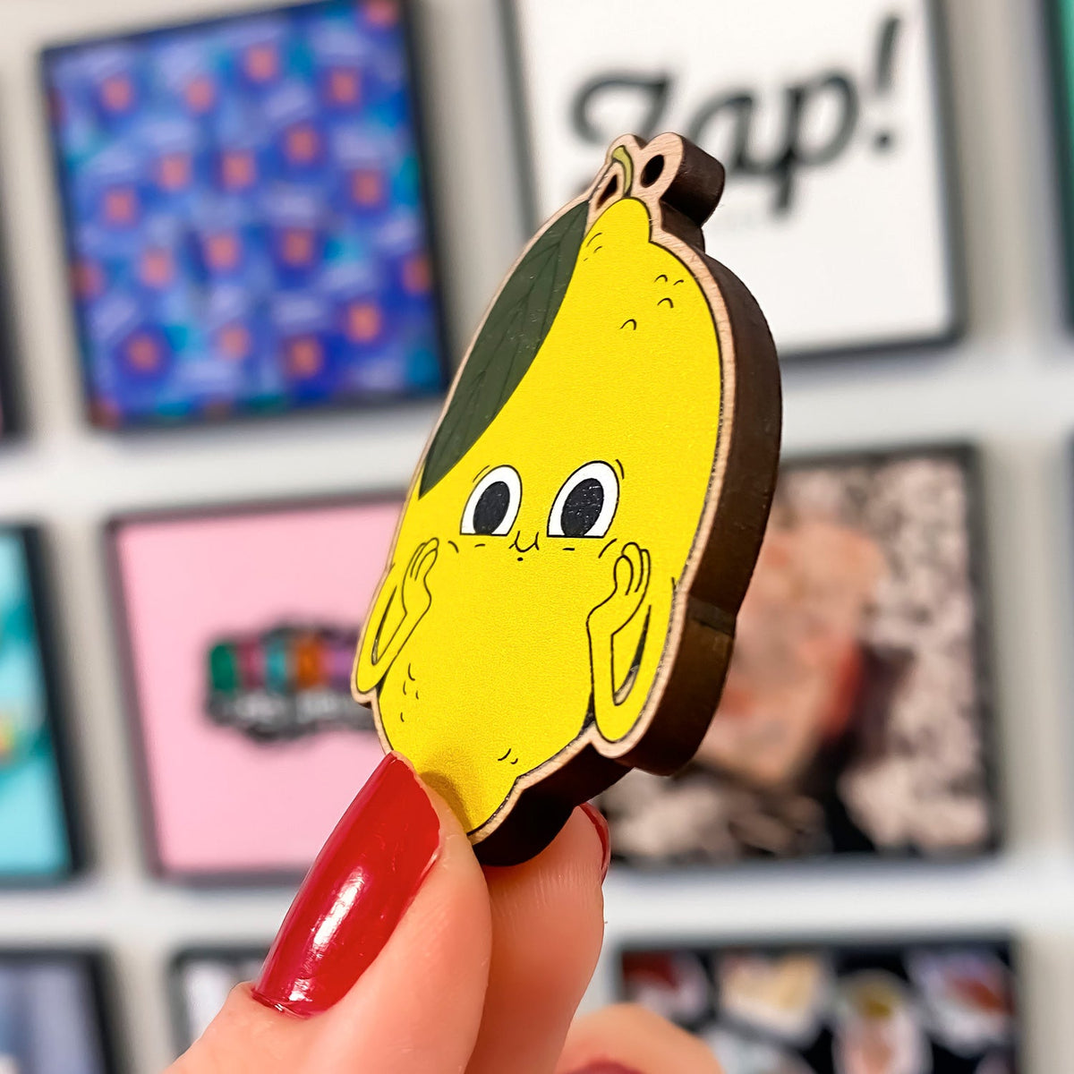 Zap! Creatives Wood Charms