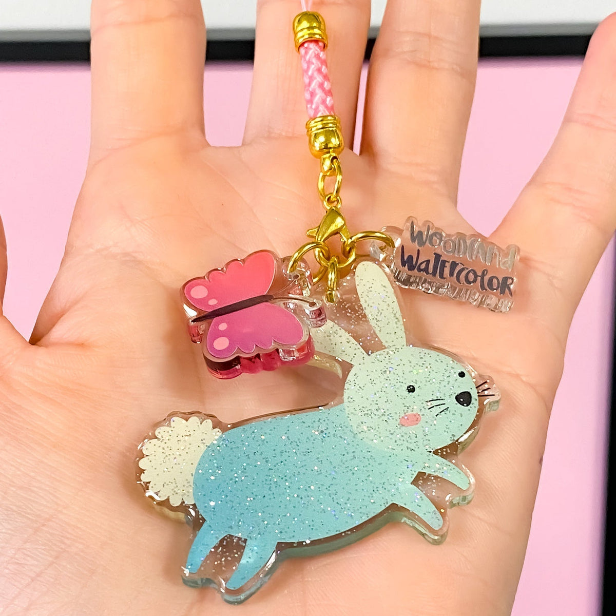Zap! Creatives Clear Acrylic Phone Charms