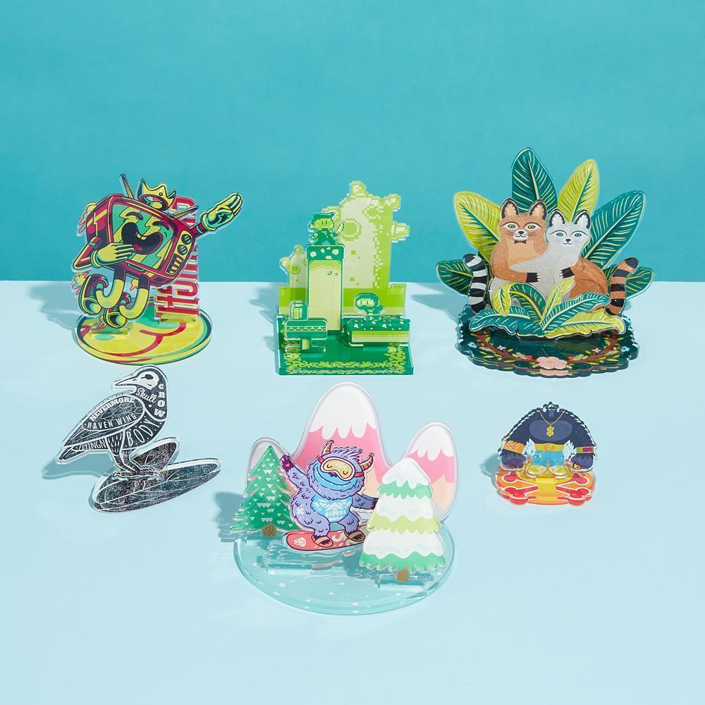 Zap! Creatives Clear Acrylic Standees
