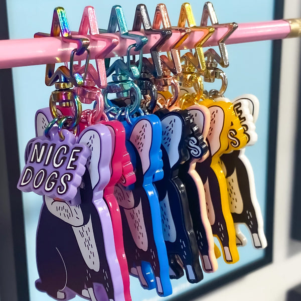 Custom Colorful Epoxy Acrylic Keychains – VOGRACE