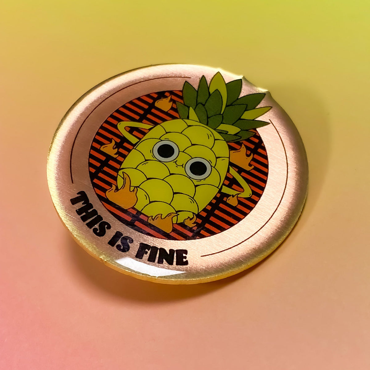 Zap! Creatives Eco Metal Pin Badges