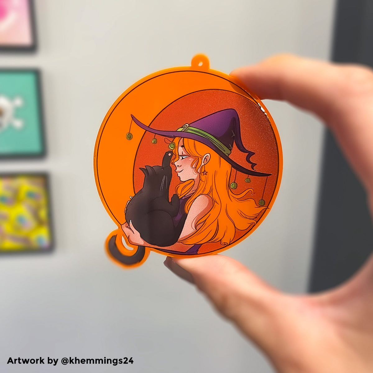 Zap! Creatives Fluorescent Acrylic Charms