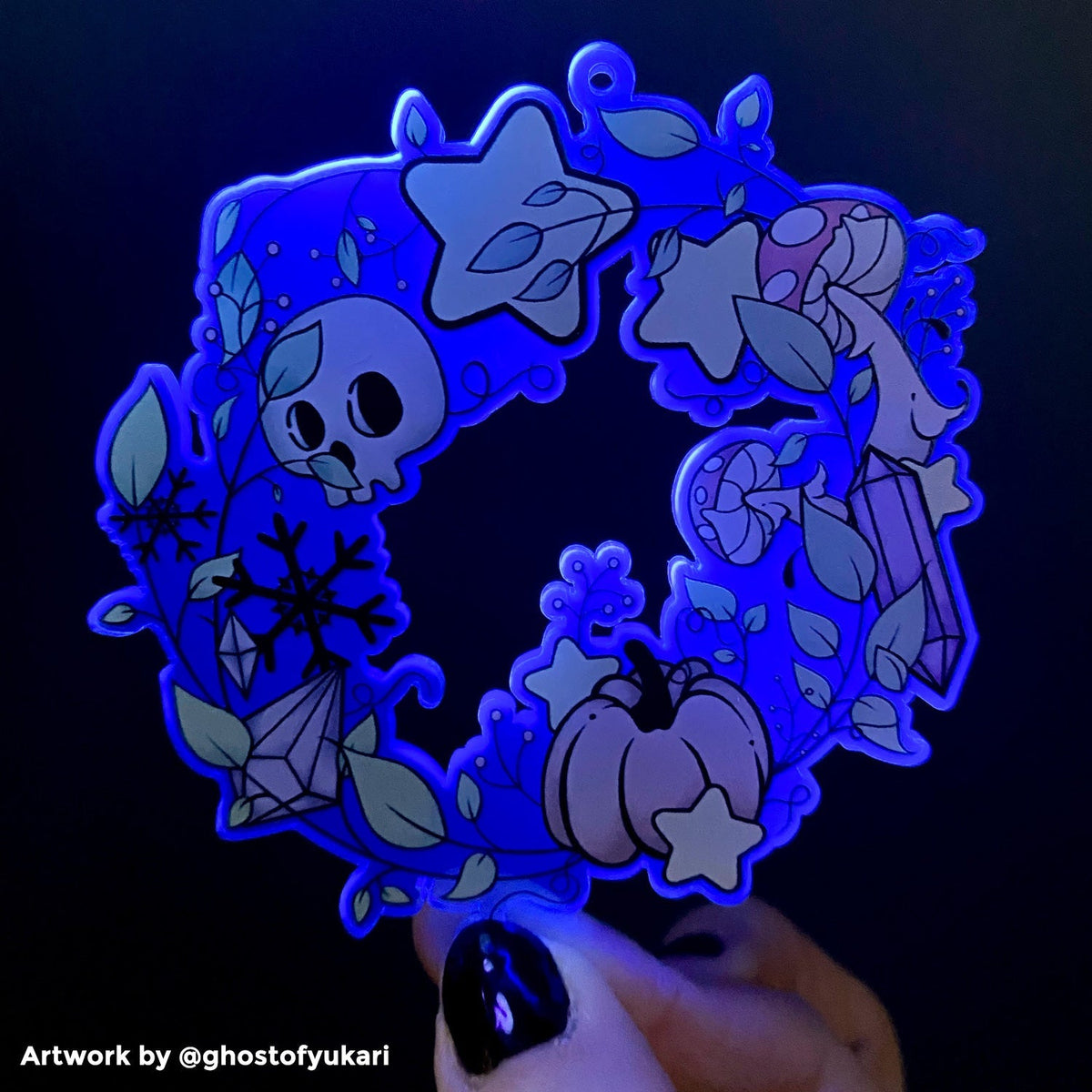 Zap! Creatives Fluorescent Acrylic Charms