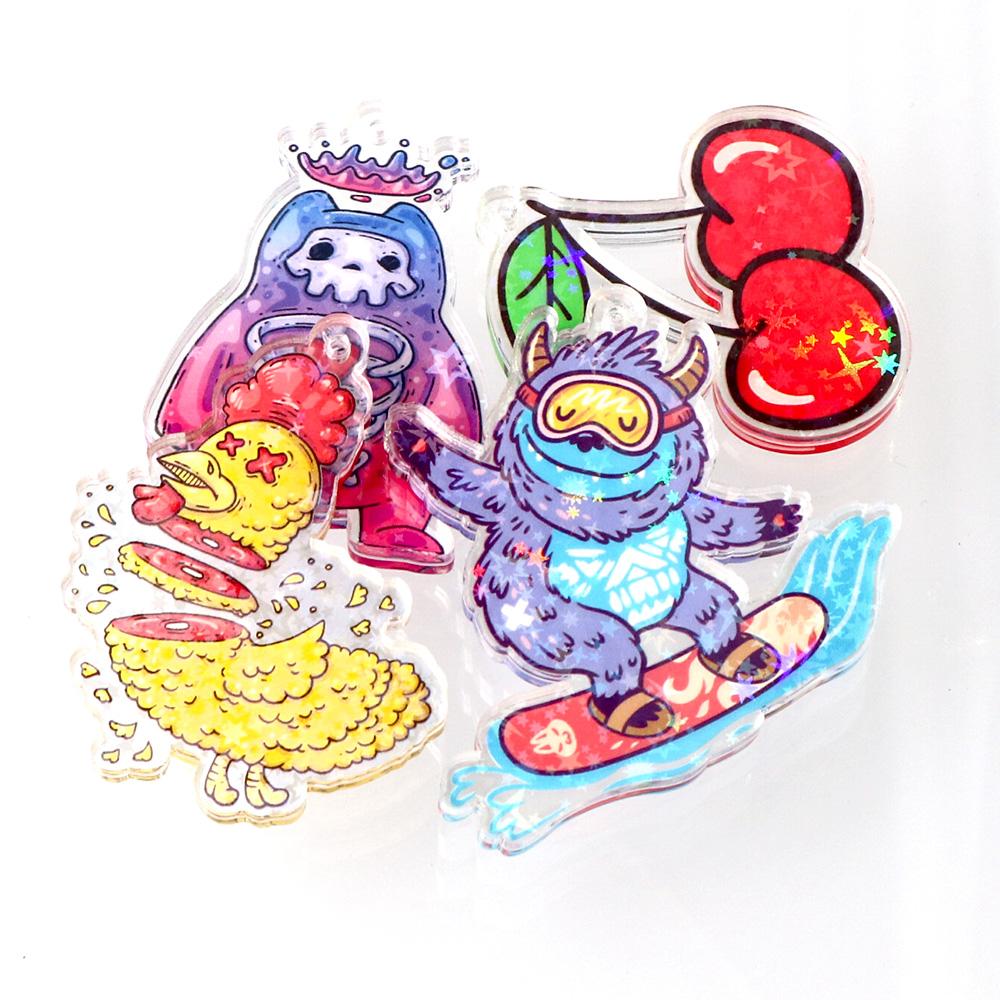 Zap! Creatives Holographic Acrylic Charms