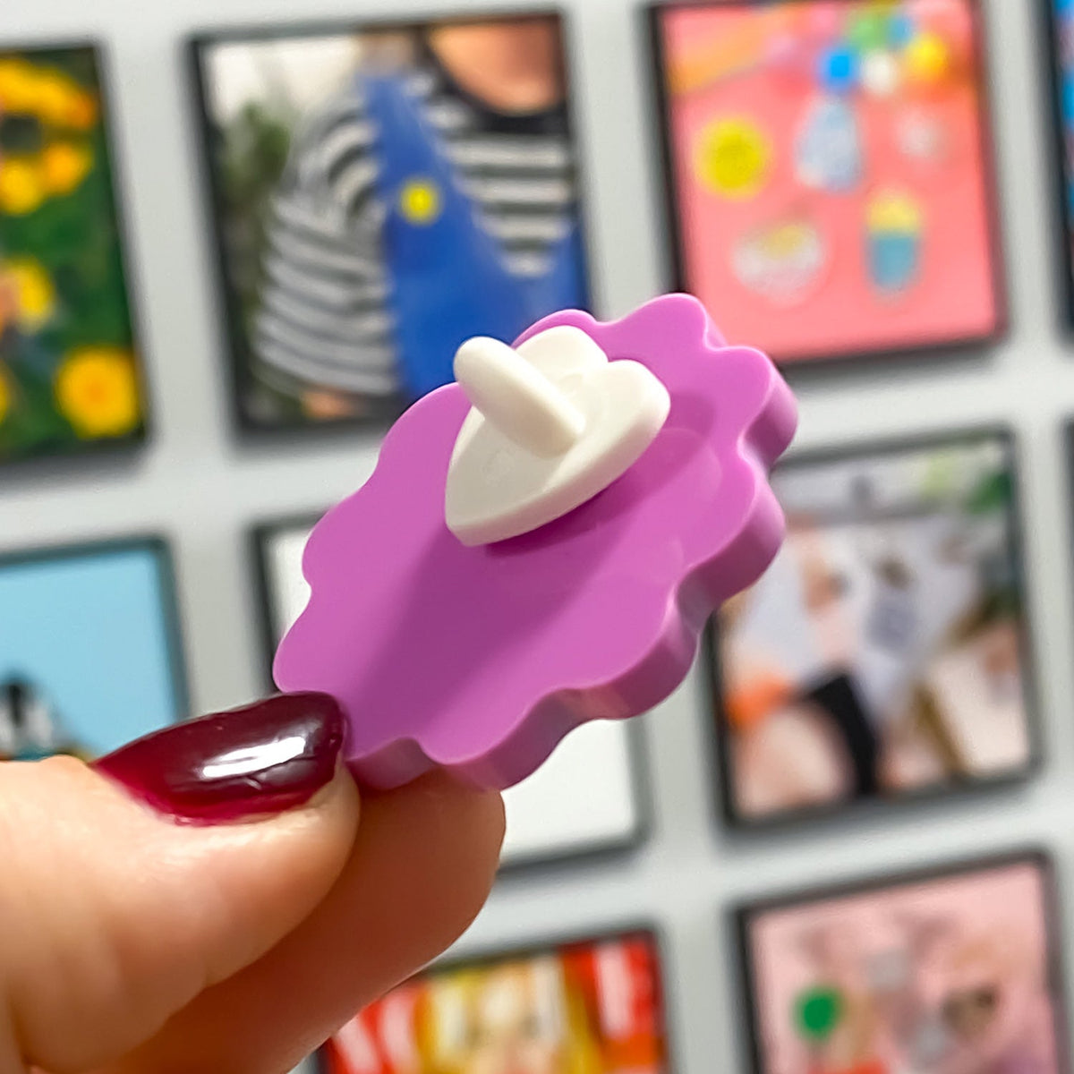 Zap! Creatives Pastel Acrylic Pins