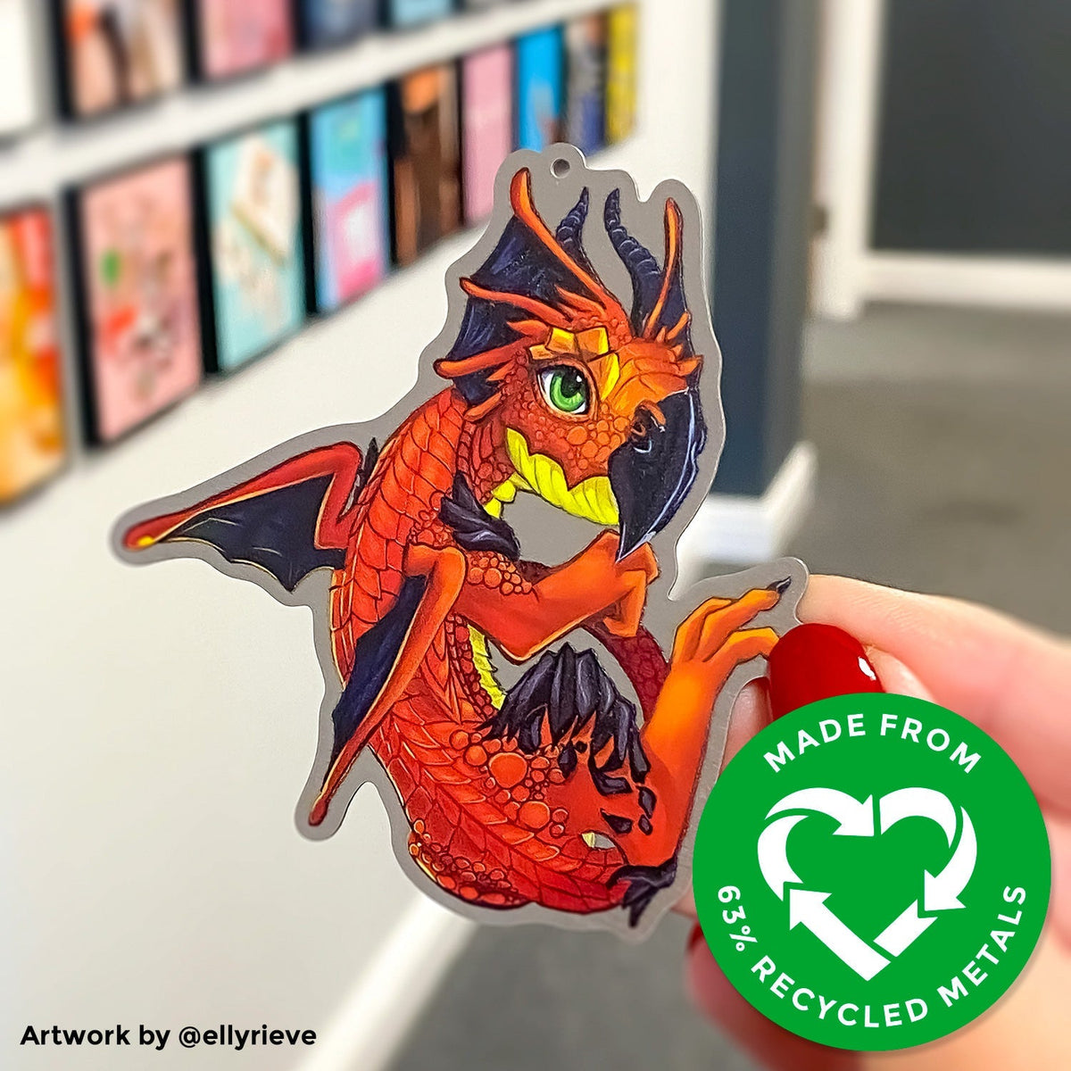 Zap! Creatives Printed Metal Charms