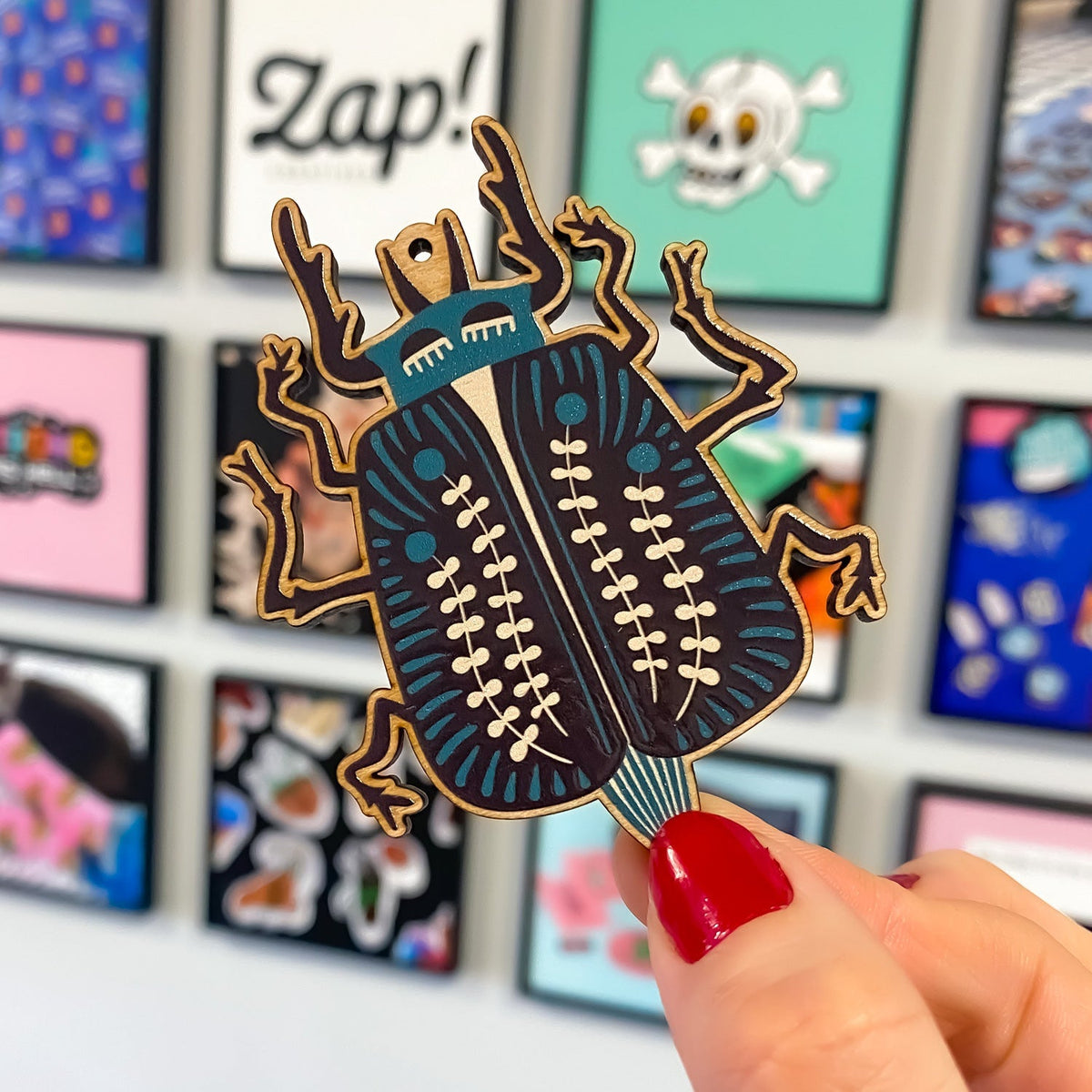Zap! Creatives Wood Charms