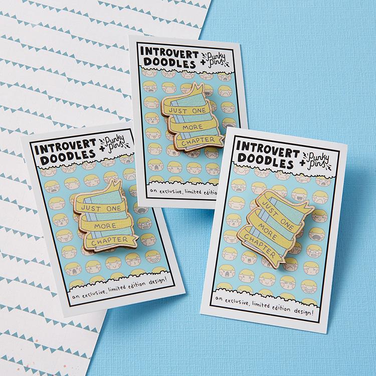 Zap! Creatives Wooden Pin Badges