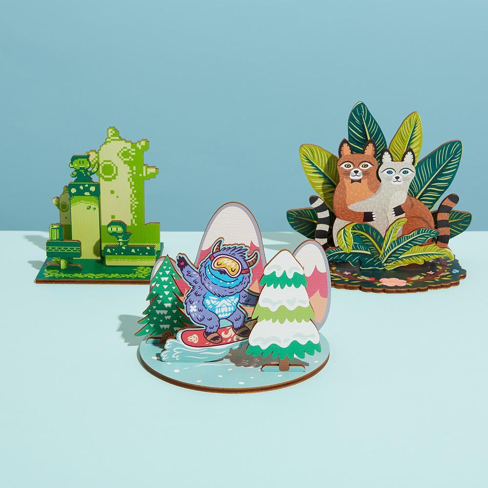 Zap! Creatives Wooden Standee