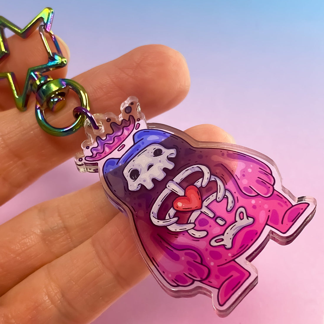 How to create printed clear acrylic keyrings using Photoshop