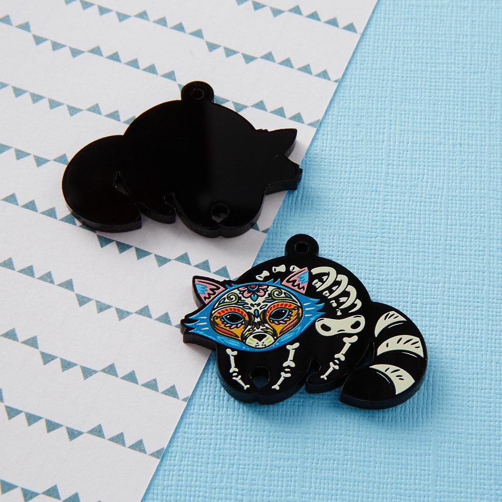 How to create printed opaque acrylic charms using Adobe Photoshop