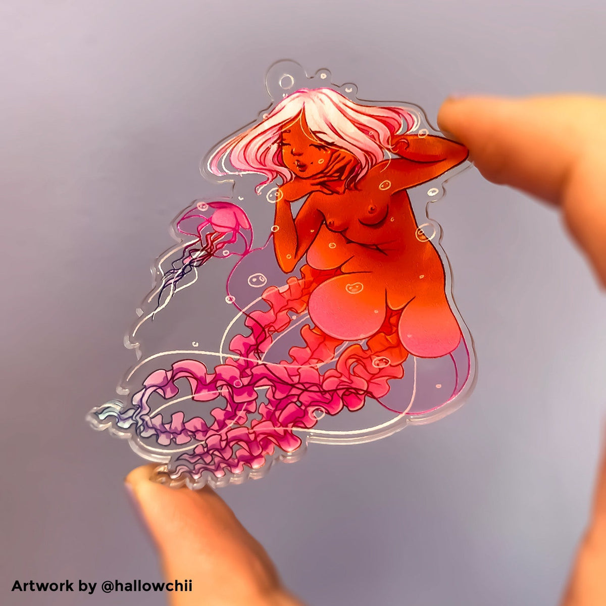 How to create printed clear acrylic charms using Paint Tool SAI
