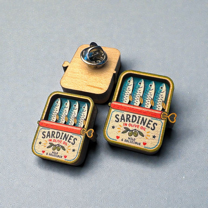 How to create layered wooden charms.