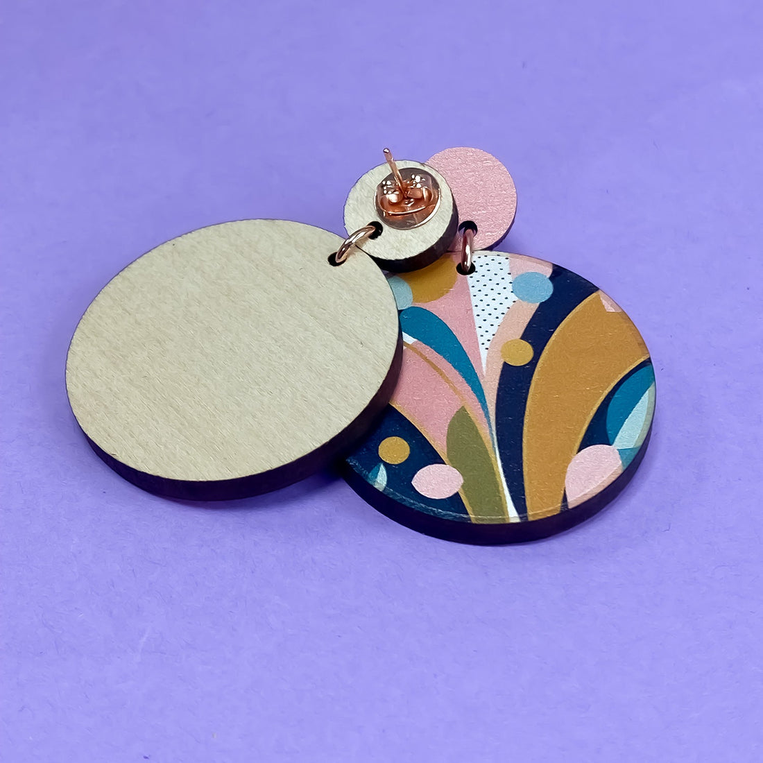 Make your own wooden earring charms using PaintTool SAI