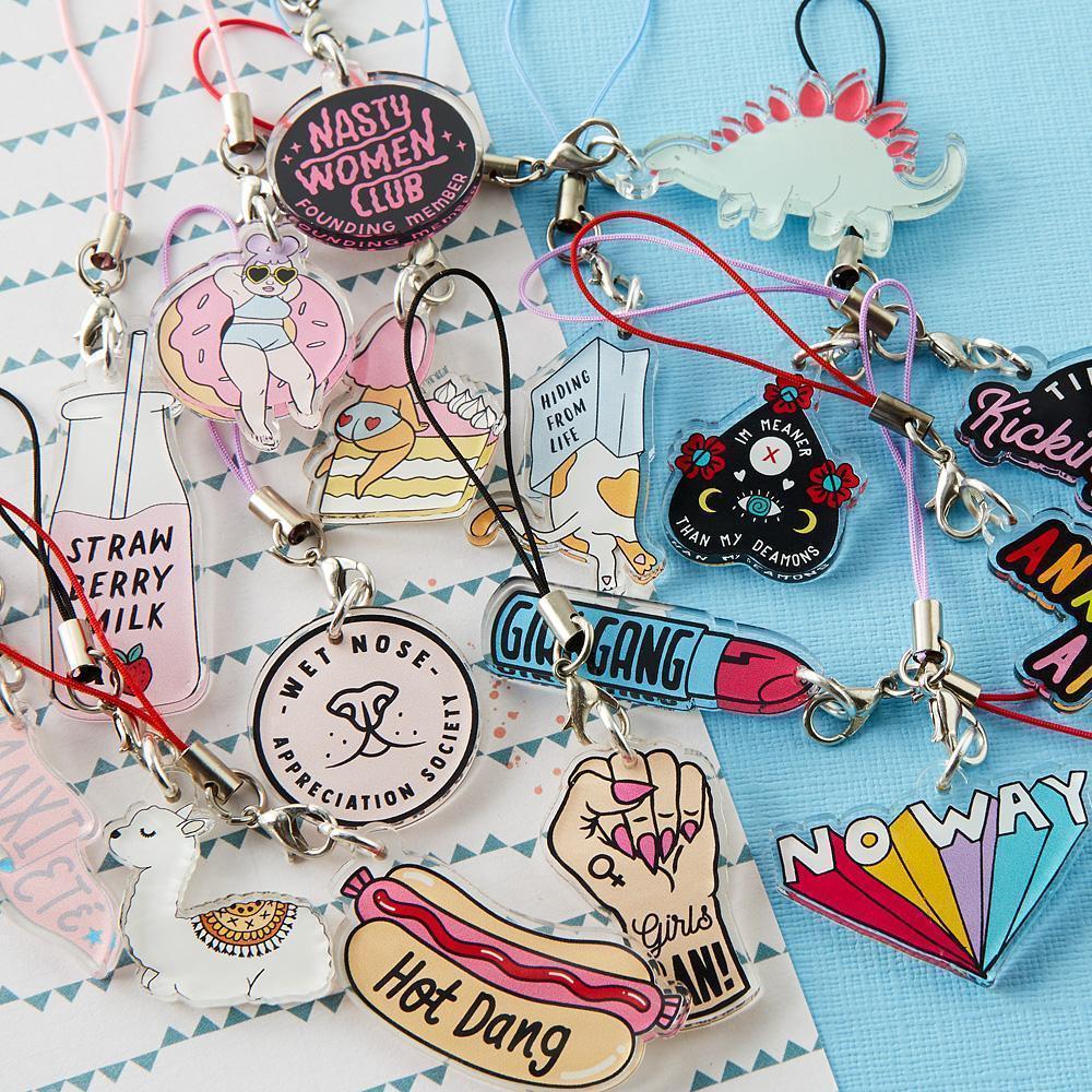 Personalised Phone Charms