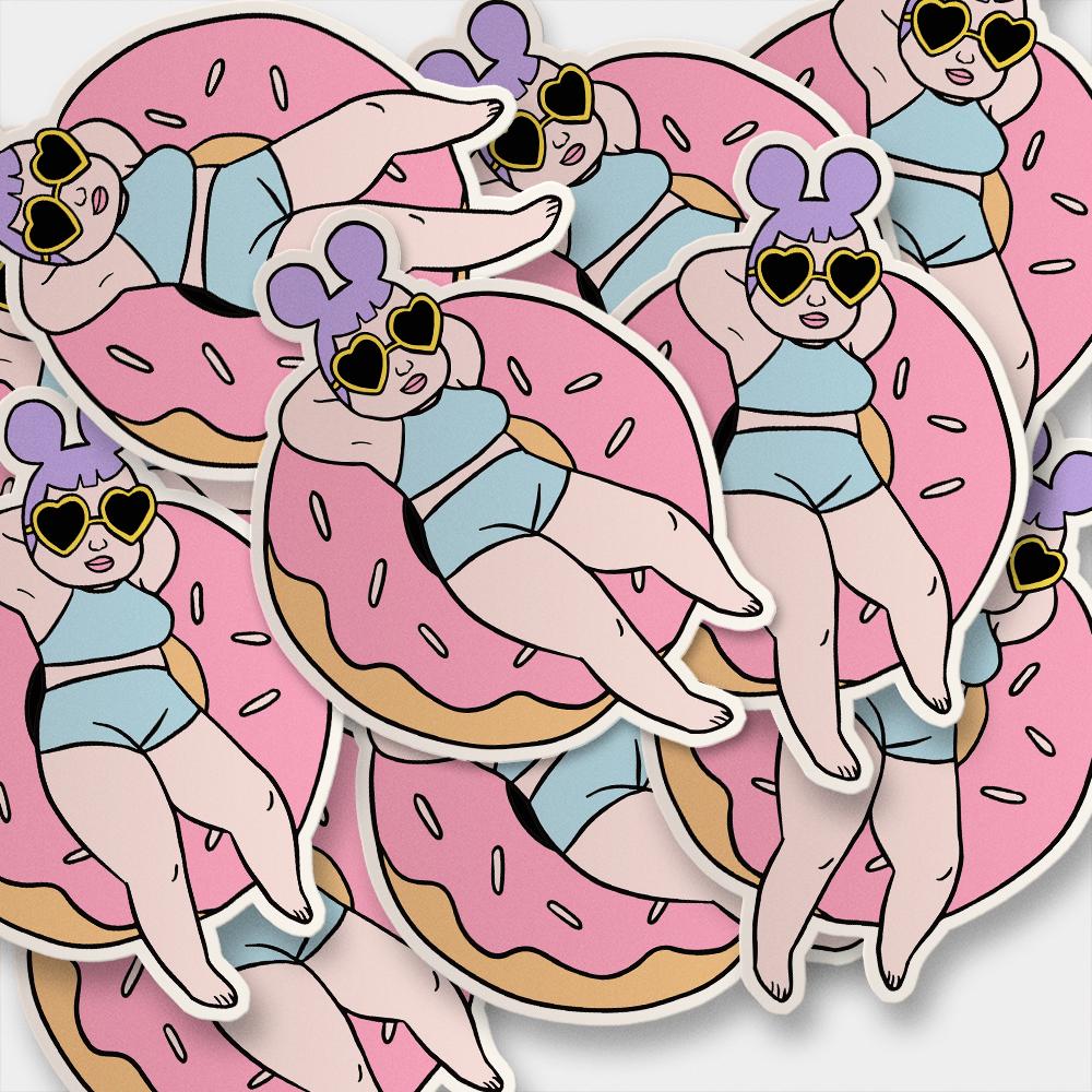 Custom Shaped Stickers