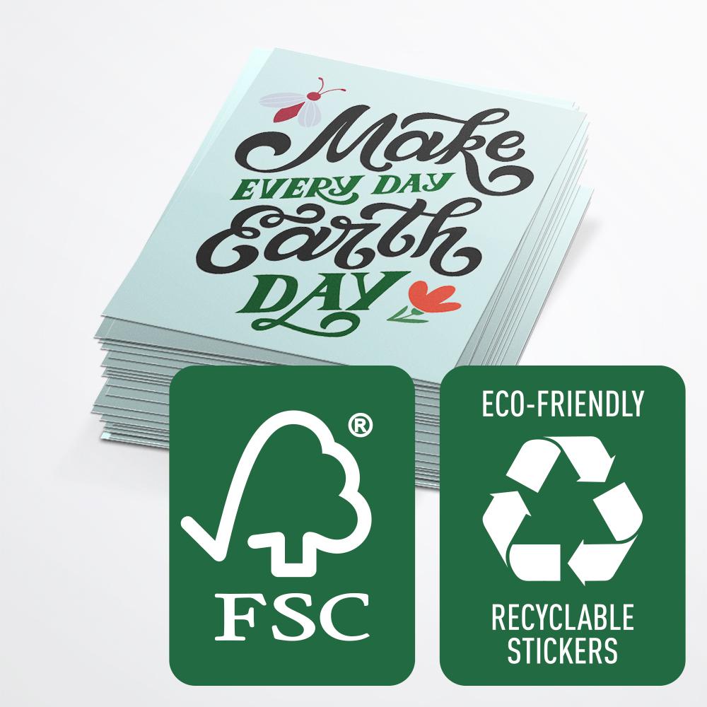 Square Sticker Printing