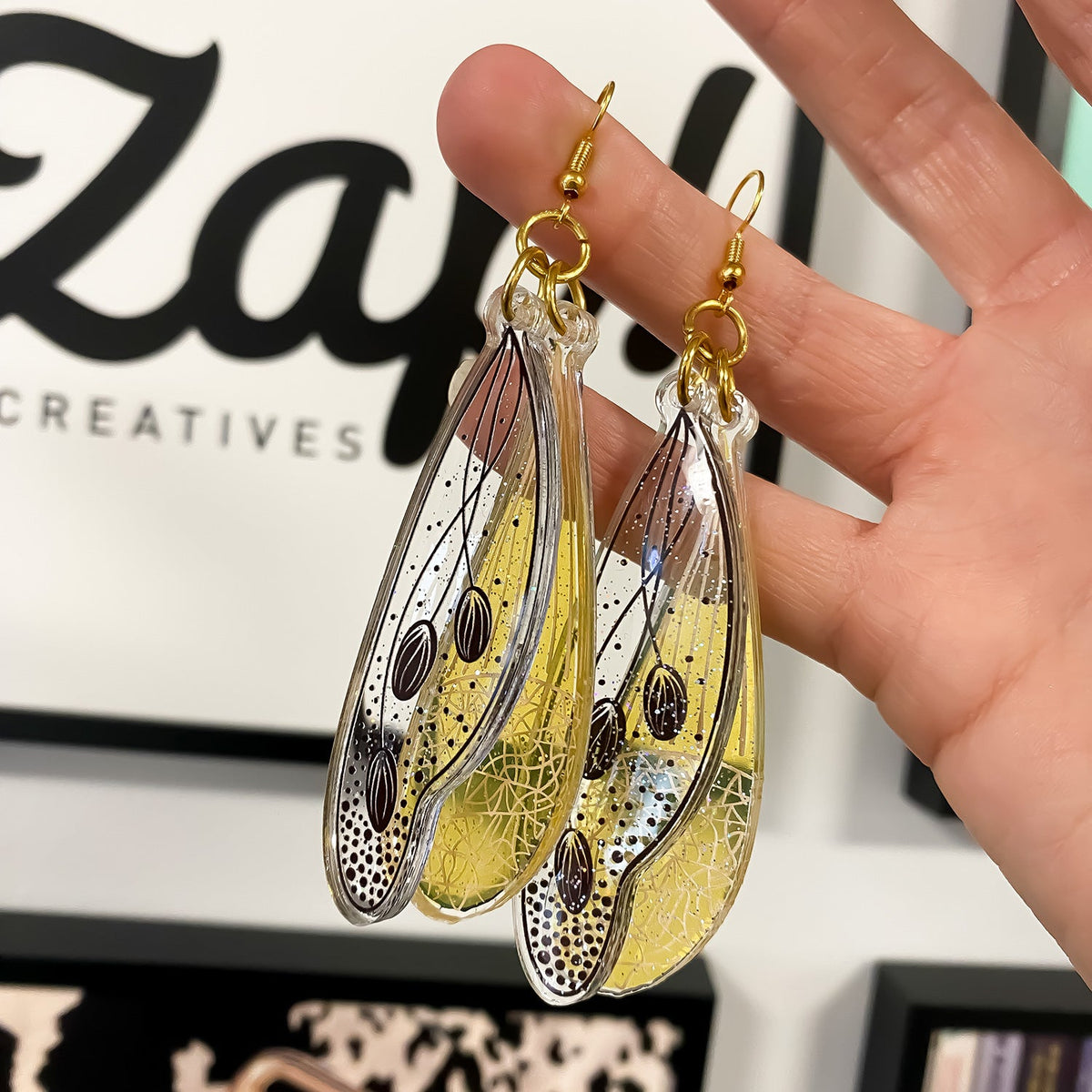 Zap! Creatives Acrylic Earring Charms