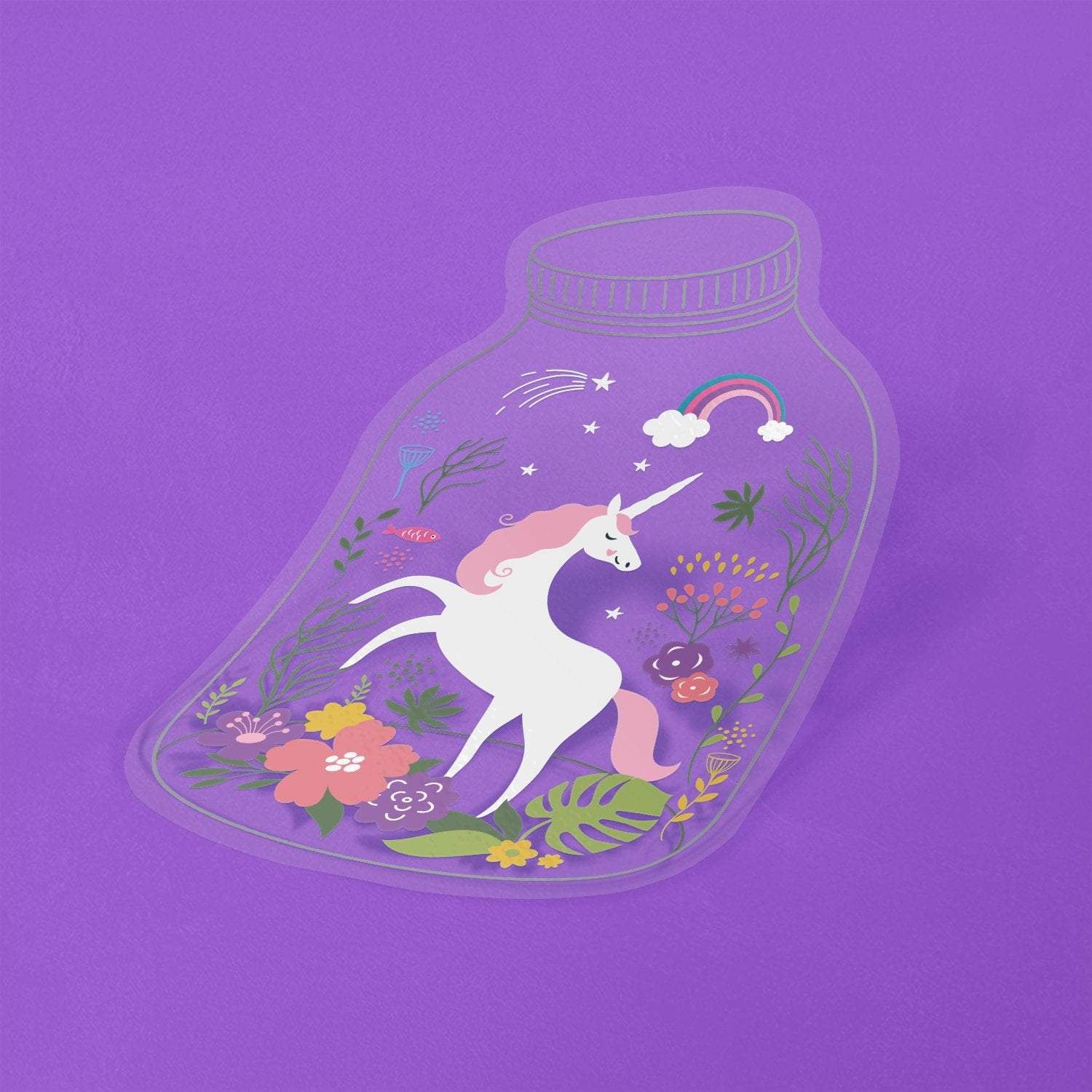 Clear Stickers | Zap! Creatives | Quantity 50