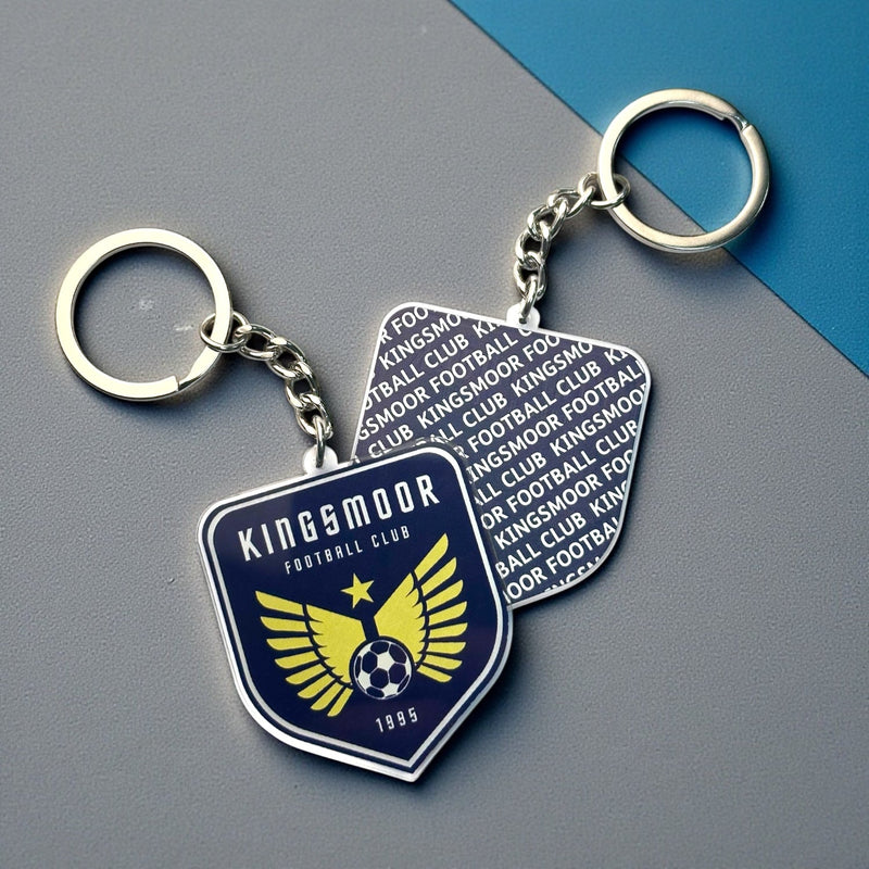 Zap! Creatives Custom Football Club Keychains