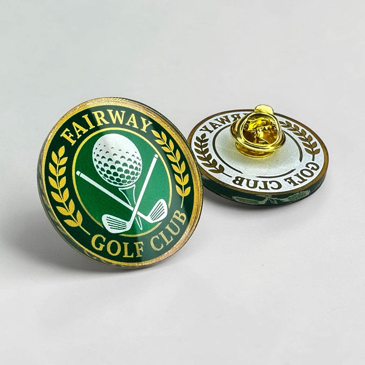 Zap! Creatives Custom Sports Club Pin Badges