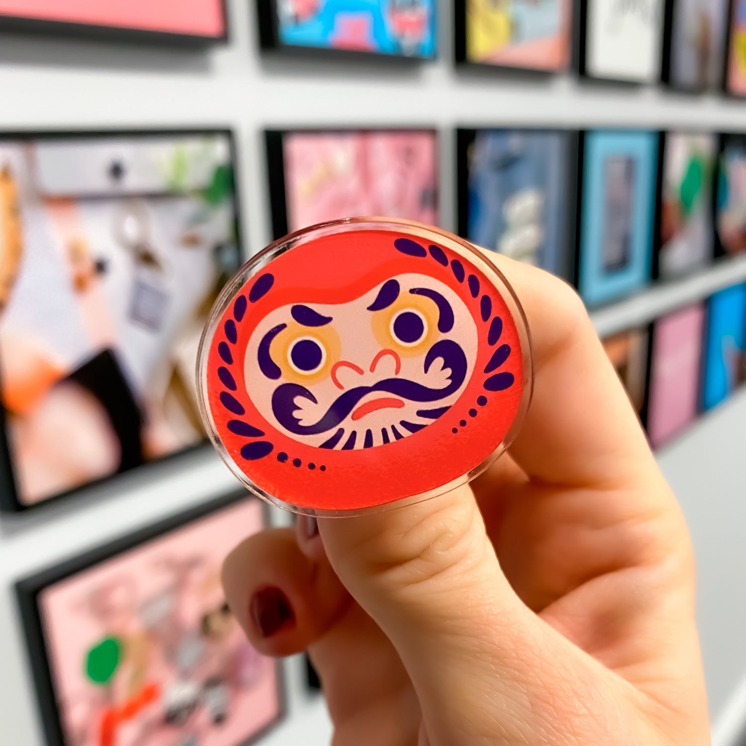 Zap! Creatives | Custom Pin Badges | Double Layered Acrylic Pins