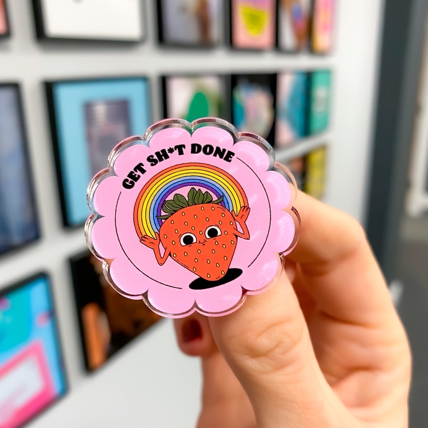 Zap! Creatives | Custom Pin Badges | Double Layered Acrylic Pins Zap! Creatives | Custom Pin Badges | Double Layered Acrylic Pins
