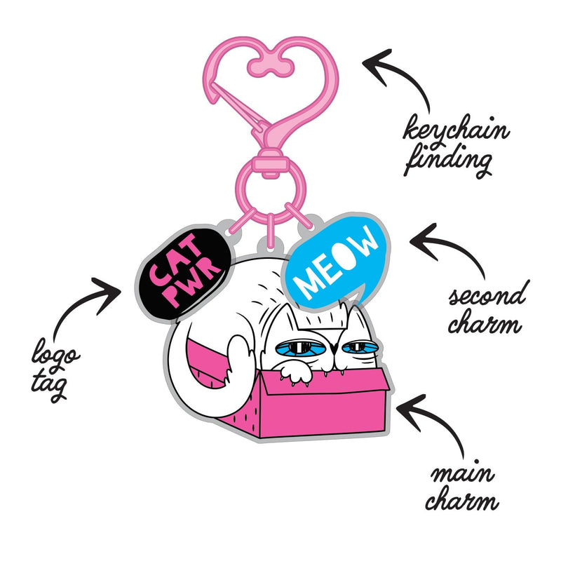 Double Layered Acrylic Keychains | Zap! Creatives | Custom Keyrings