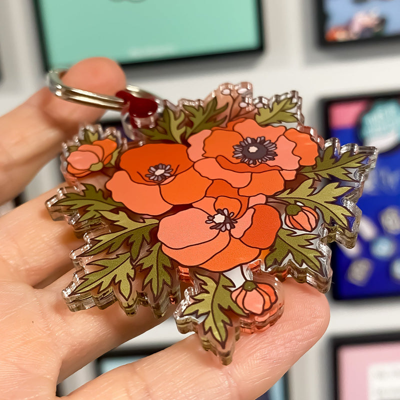 Double Layered Acrylic Keychains | Zap! Creatives | Custom Keyrings