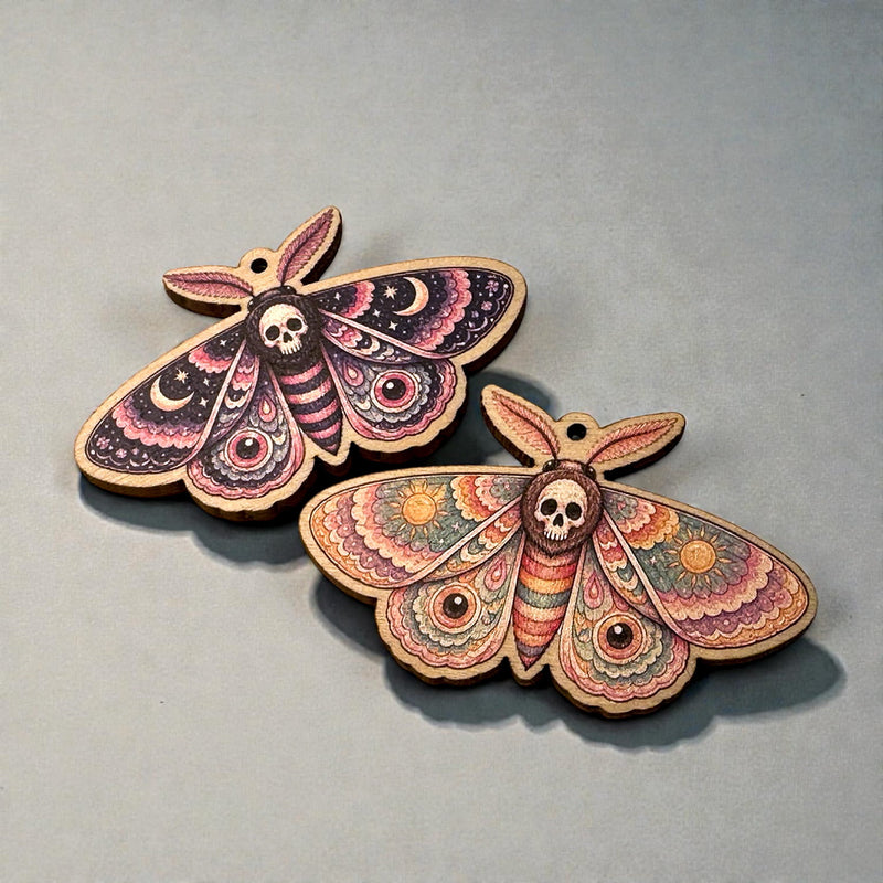 Zap! Creatives Double Sided Wood Charms