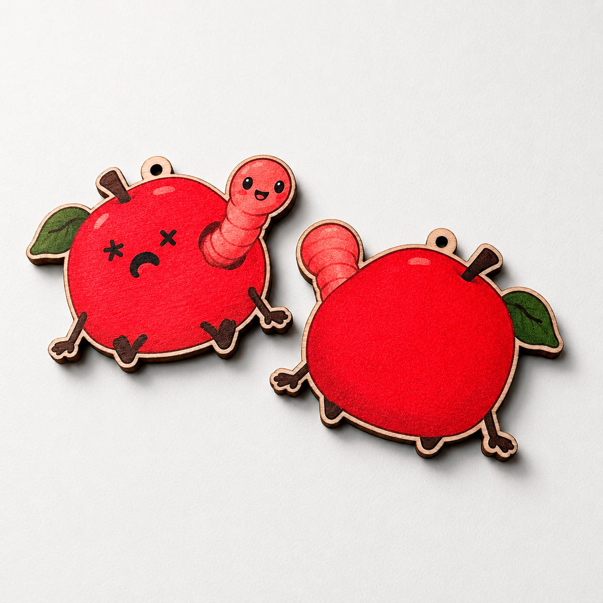 Zap! Creatives Double Sided Wood Charms