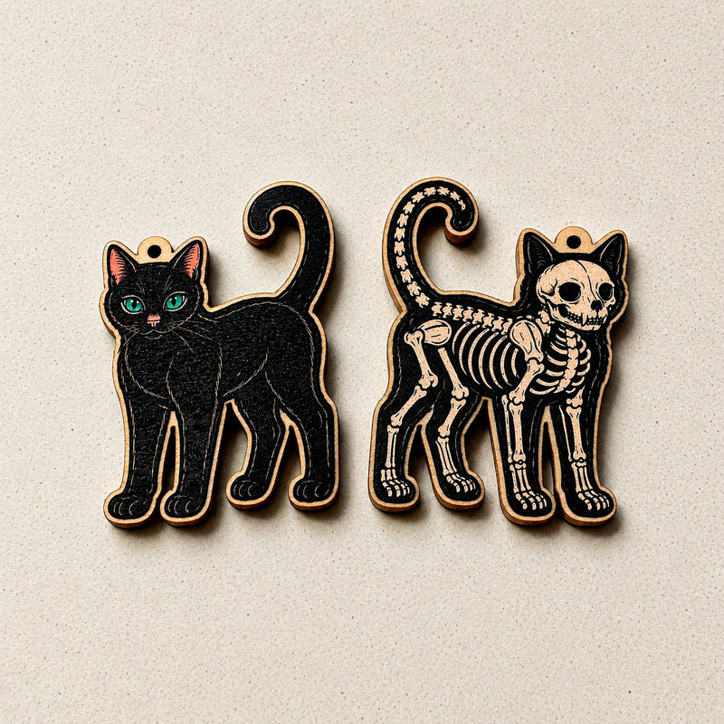 Zap! Creatives Double Sided Wood Charms