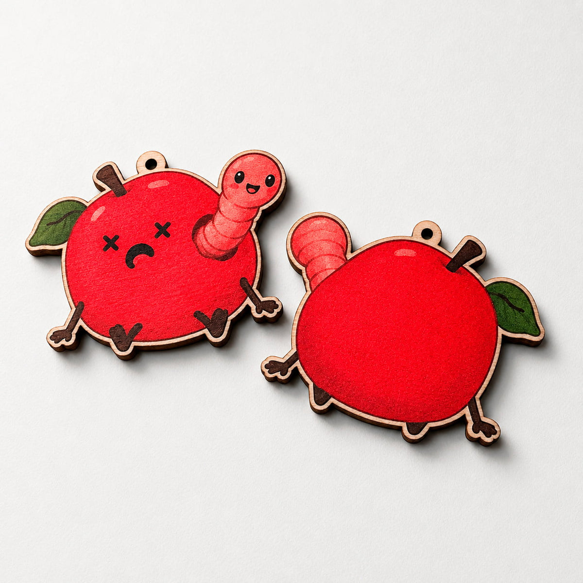 Zap! Creatives Double Sided Wood Charms