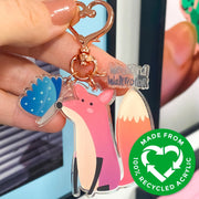 Zap! Creatives Easter Egg No. 2 - Clear Acrylic Keychains