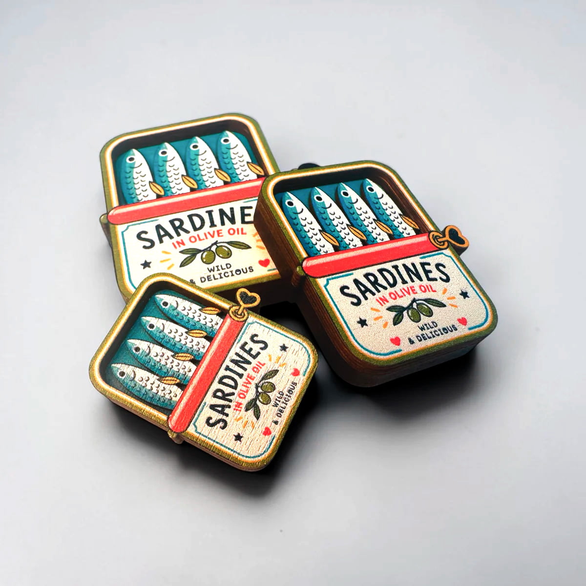 Zap! Creatives Layered Wood Charms