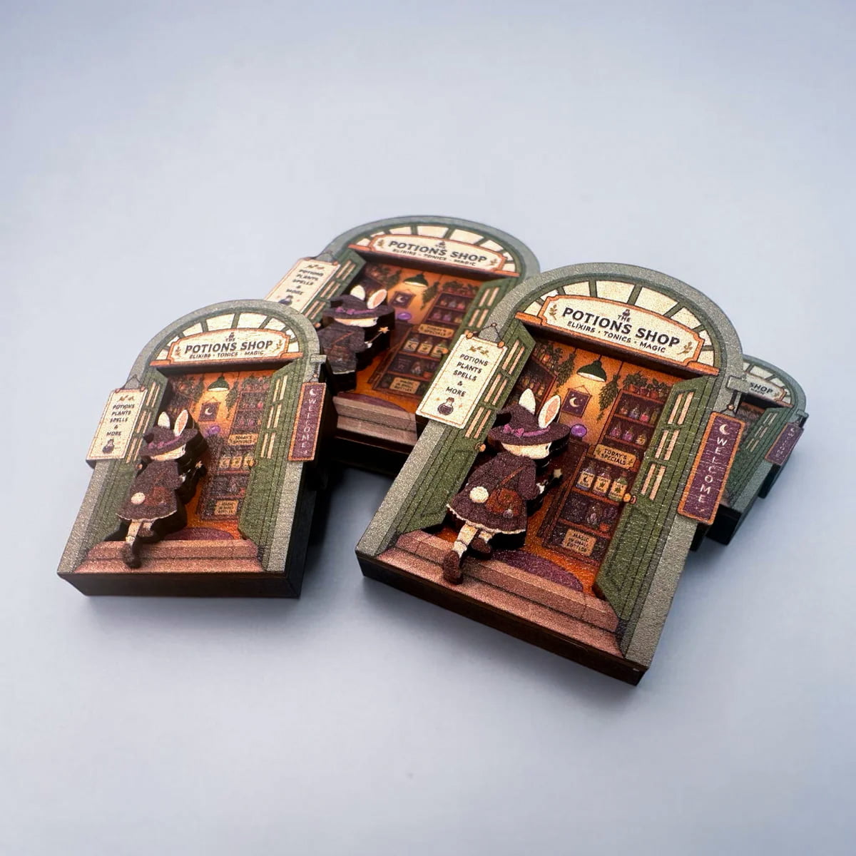 Zap! Creatives Layered Wood Charms