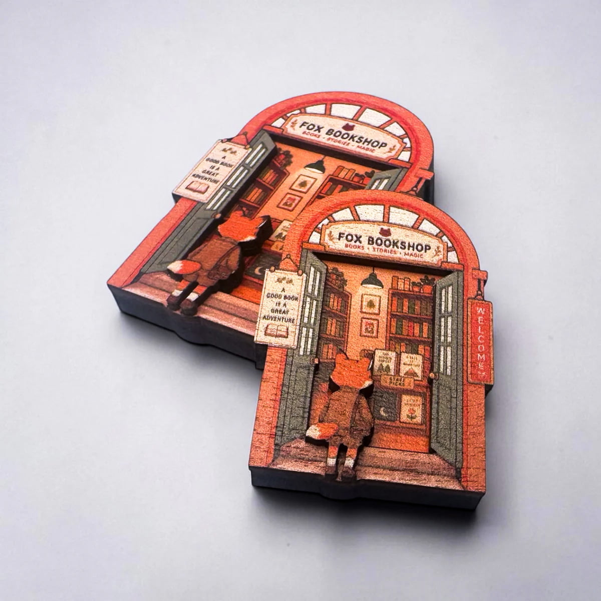 Zap! Creatives Layered Wood Charms