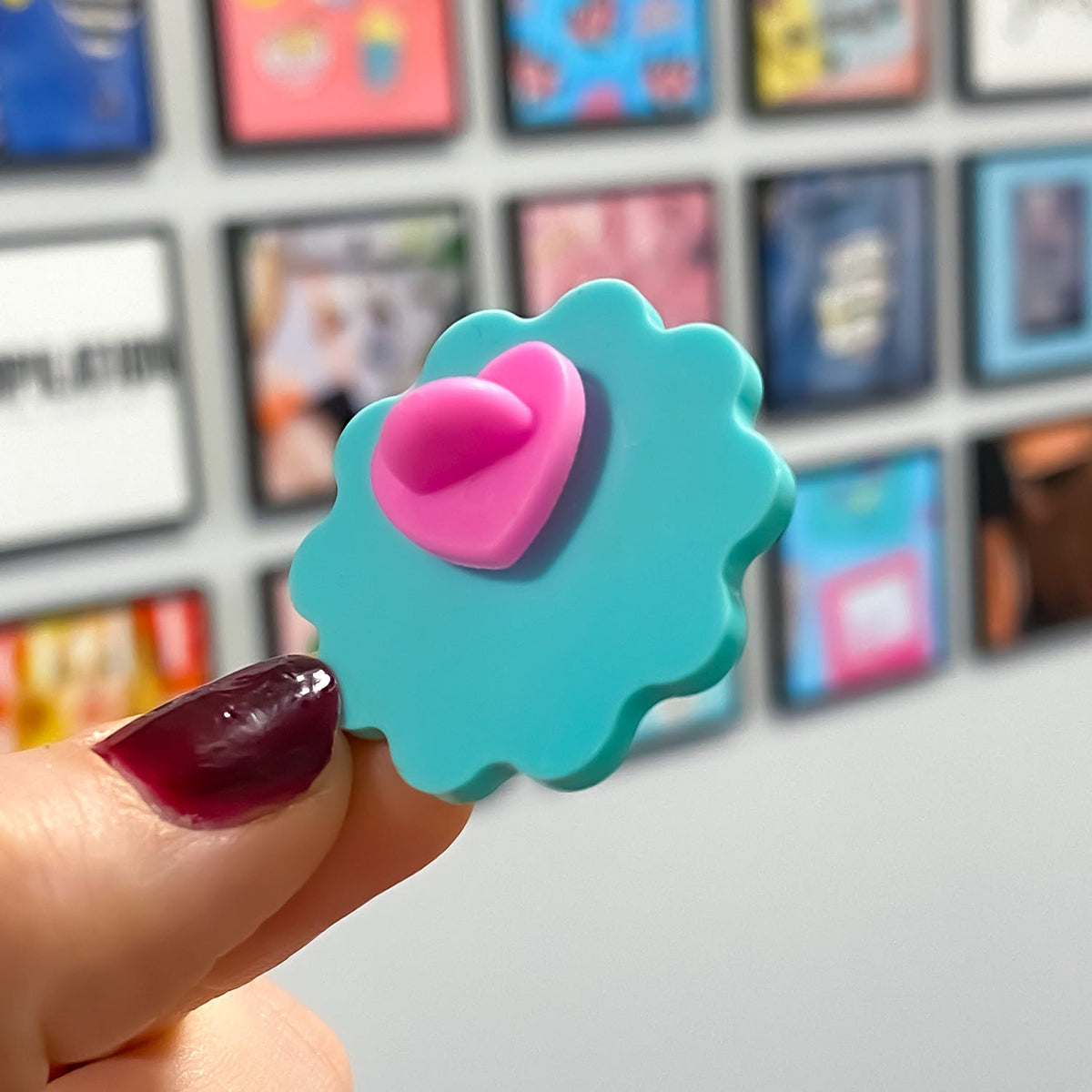 Zap! Creatives Pastel Acrylic Pins - Quantity 10